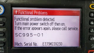 How to reset SC 99501 in Ricoh MP 2501 SP MP 2001 SP MP C301 SP Reset error code SC99501 [upl. by Byran]