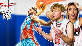 FRIGA DUNK SHOW TJass and Carson vs Lolo and Friga  2v2 Creator League [upl. by Nnylecoj]