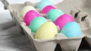 How to Dye Easter Eggs  Real Simple [upl. by Regen]