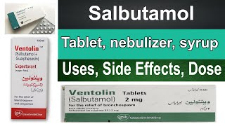 Salbutamol inhaler  Ventolin tablet  Salbutamol tablet  Salbutamol tablet 4mg  side effects Use [upl. by Nerti]