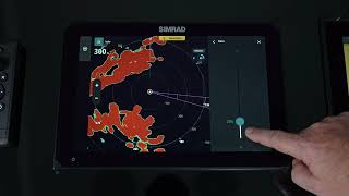 Simrad  NSX Radar Screen View amp Usage [upl. by Pinchas63]