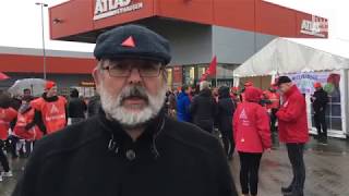 Warnstreik beim Maschinenbauer Atlas Weyhausen GmbH [upl. by Tadich]