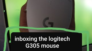 inboxing the Logitech G305 Mousereview included [upl. by Norrag]