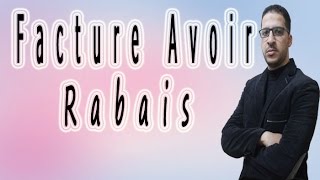 Facture Avoir Rabais4Gestion Academy [upl. by Zelda502]