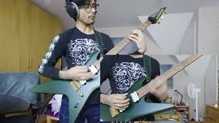 The Black Dahlia Murder  Moonlight Equilibrium guitar cover [upl. by Enirok]