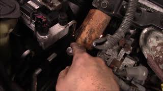 2009 Toyota Camry 24L serpentine belt replacement [upl. by Christoper345]