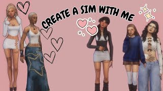 How I make sims in the sims 4 With Links  How to make sims tutorial [upl. by Atiloj679]