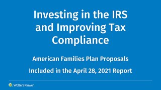 Tax Industry Updates for Tax Pros  May 18 2021 [upl. by Enihpesoj]