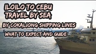 Travel by sea via Cokaliong Shipping Lines Cebu to Iloilo  shipping rates travel shiptravel [upl. by Fink]