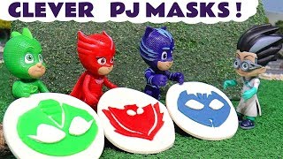 Rescue Stories with Clever PJ Masks Toys [upl. by Howland874]