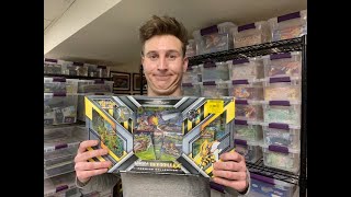 Pokemon Cards Opening Mega Beedrill EX Premium Collection Box [upl. by Quiteria894]