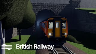 Roblox British Railway  Leaton  Ashdean  Class 156 [upl. by Lisette788]