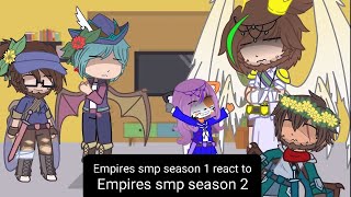 Empires smp season 2 react to empires smp season 1  part 2 [upl. by Strain256]