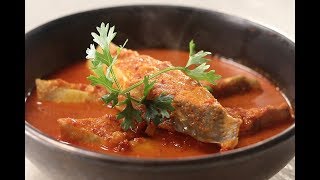 Indian Fish Curry  Sanjeev Kapoor Khazana [upl. by Jamill]