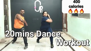 20mins NonStop Cardio Dance Workout 🕺 fitness dance losefatathome weightlossworkout cardio [upl. by Lillie]