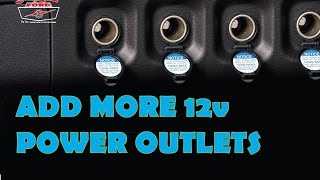 Add more Power Outlets to your car 12volt Cigarette Lighter [upl. by Nomma174]