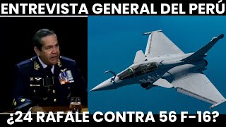 General Peruano 50 cazas Chilenos vs 12 cazas de Perú ¿por eso Perú quiere 24 Rafale [upl. by Howlan840]