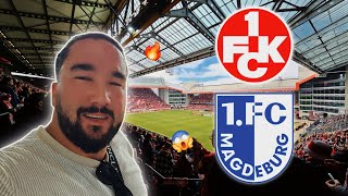 AUFHOLJAGD FAST PERFEKT 😱🔥 1 FC Kaiserslautern vs 1 FC Magdeburg  Stadionvlog 🏟⚽️ [upl. by Ranie886]