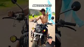 Mandi di atas motor comedy bikelife funny automobile vlog explore cycling [upl. by Yellah]