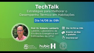 TechTalk Estratégias para Melhorar o Desempenho Térmico em Habitações [upl. by Blinny884]