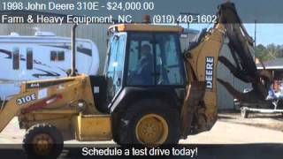 1998 John Deere 310E Loader Backhoe for sale in Farm and Hea [upl. by Conyers572]