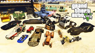 GTA 5  Secret Cars Hidden and Rare Vehicles [upl. by Etteiluj]