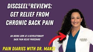 Discseel Reviews  A Patients Chronic Back Pain Relief Story [upl. by Adnorhs]