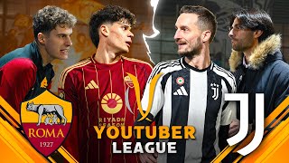 ROMA  JUVENTUS ⚽️🏆 YOUTUBER LEAGUE  GIORNATA 2 [upl. by Eniala]