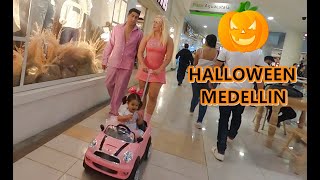 Medellin Halloween Celebration Santa Fe Mall 2022 [upl. by Ennaeed]