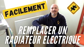 Comment installer ou remplacer un radiateur électrique FACILEMENT [upl. by Schilit]