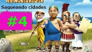 ikariam tutorial aprenda a jogar PARTE4 como saquear cidades [upl. by Rehpotsihc]