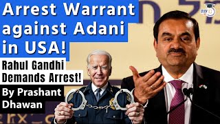 USA will arrest Gautam Adani Why is Adani Group in BIG Trouble over Corruption Scam [upl. by Anevad651]