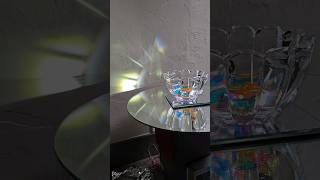 Refracting light art with glass bowl lumia lightart visuals refractionoflight light [upl. by Brandice532]