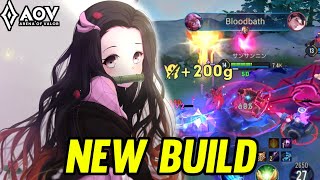 AOV  KEERANEZUKO GAMEPLAY  NEW BUILD  ARENA OF VALOR LIÊNQUÂNMOBILE ROV [upl. by Canon]