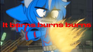 It burns burns burns  Transformers Prime  Gacha Club meme [upl. by Helbonnas422]