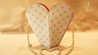 Making heart bag Part 12 [upl. by Aguste434]