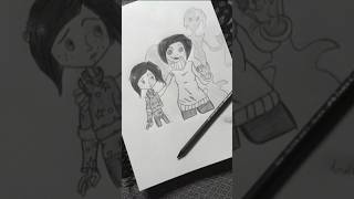 Evolução do desenho da coraline [upl. by Meghann]