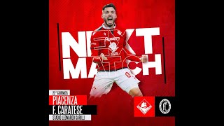 Diretta streaming quotPiacenza  F Caratesequot [upl. by Elstan]