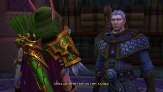 Alleria Windrunner 1027 Cinematic Dark Heart Prologue quotThe Harbingerquot Start [upl. by Baruch]