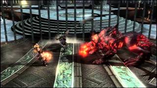 God of War® III Remastered  How to beat Cerberus and Satyrs titan mode [upl. by Waine]