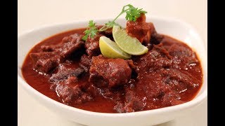 Laal Maas  Rajasthani Cuisine  Sanjeev Kapoor Khazana [upl. by Steffy]