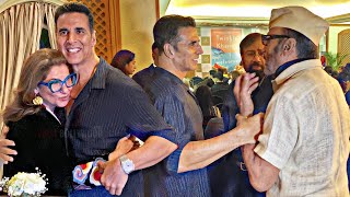 What A Moment Akshay Kumar Jackie Shroff Dimple Kapadia at Twinkle Khanna’s Book Launch [upl. by Ahseenat]