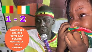 COLÈRE DES MALIENS SUITE A LA DÉFAITE CONTRE LA CÔTE DIVOIRE [upl. by Faires628]