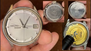 SEIKO Seikomatic 1965 Cal6206B Ref62068010 Vintage Automatic Watch Movement sound Appearance etc [upl. by Esac]