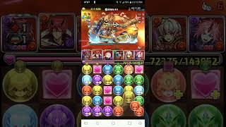 Puzzle amp Dragons Milim Nava vs August Quest Lv15 [upl. by Nirb926]