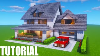 Minecraft Tutorial How To Make A Modern Suburban House 1 quot2020 Tutorialquot [upl. by Ainirtac]