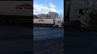 Grays Transport at Skeoch Roundabout Stirling Scotland UK [upl. by Shipman]