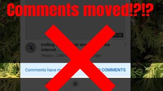 YouTube Comments Have Moved  Go to comments [upl. by Enautna]