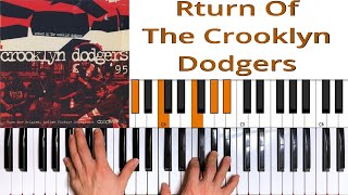 Crooklyn Dodgers 95  Return Of The Crooklyn Dodgers Keyboard Chord Tutorial How to play Piano [upl. by Hesler]