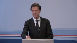 Integrale persconferentie MP Rutte 22 augustus 2014 [upl. by Krantz]